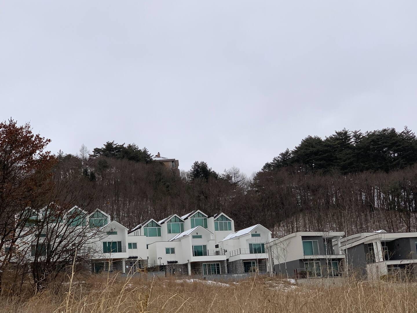 대관령면의 프라이빗 하우스 (40m², 침실 1개, 프라이빗 욕실 1개) (HealingPension near Alpensia and Yongpyeong Resort)