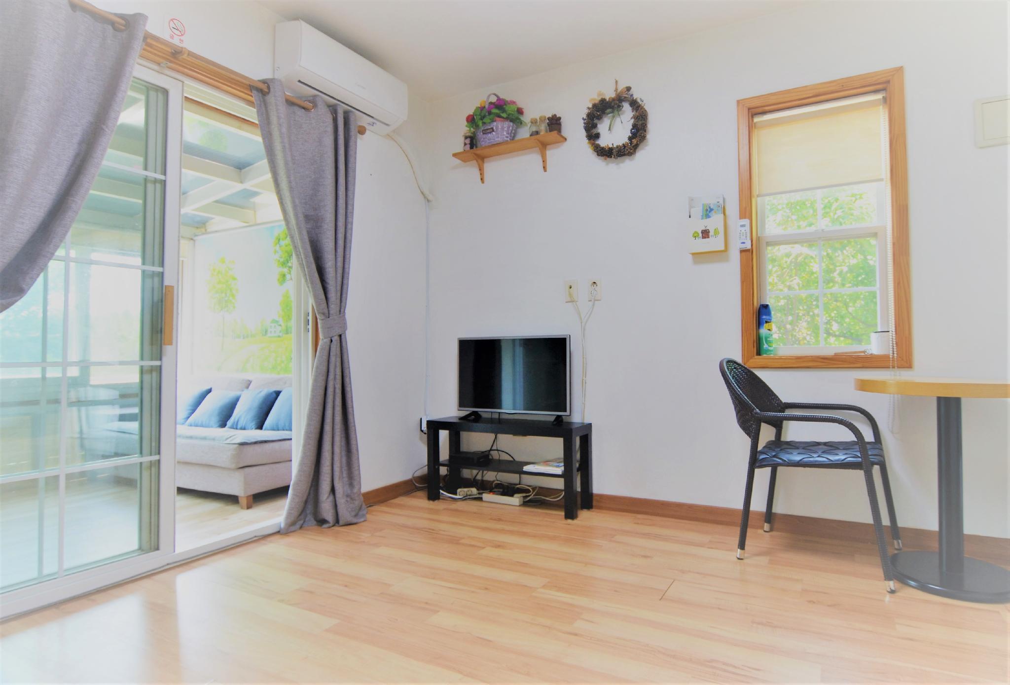 적성면의 프라이빗 하우스 (43m², 침실 1개, 프라이빗 욕실 1개) (pajugamaksan pension(summer))