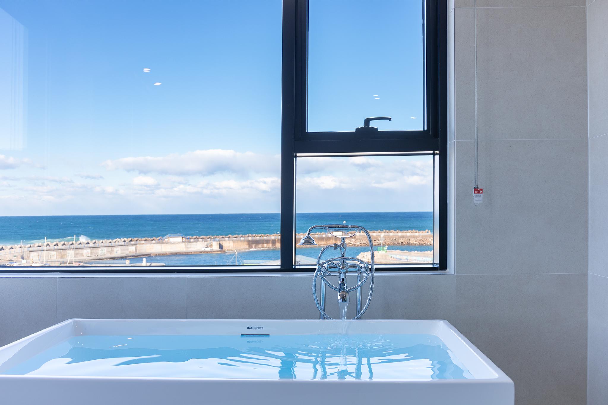 현내면의 프라이빗 하우스 (90m², 침실 2개, 프라이빗 욕실 2개) (Goodstay pier471 luxury rooms)