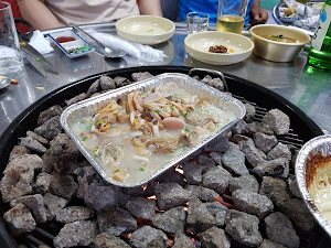 맥반석조개구이