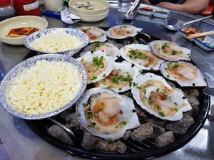 맥반석조개구이