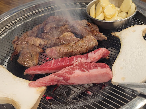 상록소갈비살구이