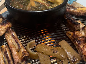 쪽갈비석쇠구이