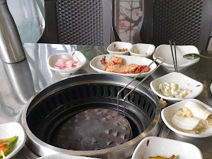 뱀부닭숯불구이