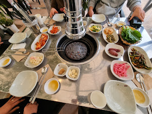 뱀부닭숯불구이